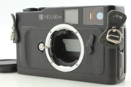 Late !! [Top Mint] Konica Hexar RF Black 35mm Rangefinder Film Camera Body Japan