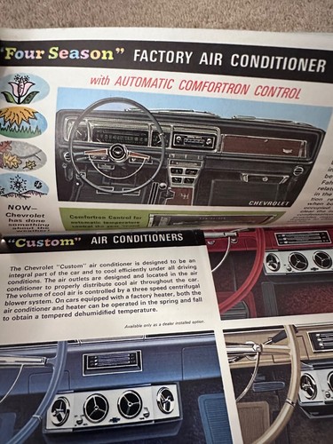 RARE VTG. 1966 Custom Feature Accessories for General Motors Chevrolet Chevelle - Picture 7 of 13