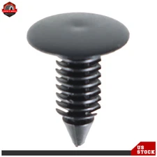 100X Bumper Clips Auto Car Hole Plastic Rivets Fastener Fender Push Pin 8mm