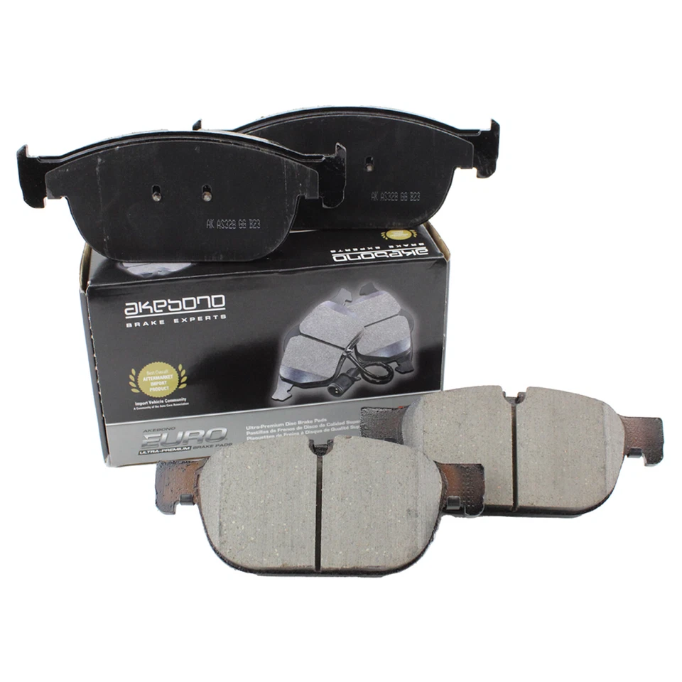 Pastillas de freno delanteras Akebono Euro cerámica para Volvo S60 S90 V60 V90 XC40 XC60 XC90 Foto 3 de 4