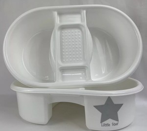 baby bath with top and tail bowl