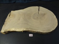 Eiche, Baumscheibe, massiv, Tischplatte, Baumstamm, ca. 63 x 43 x 3 cm