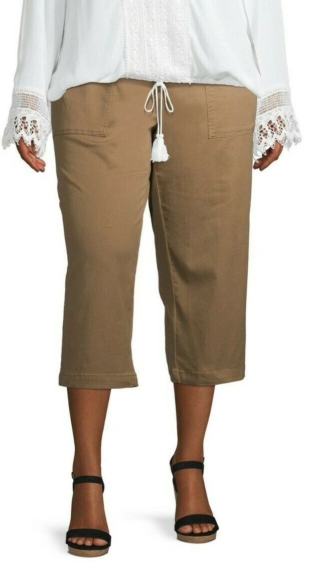 Discover more than 66 plus size khaki capri pants best in.eteachers