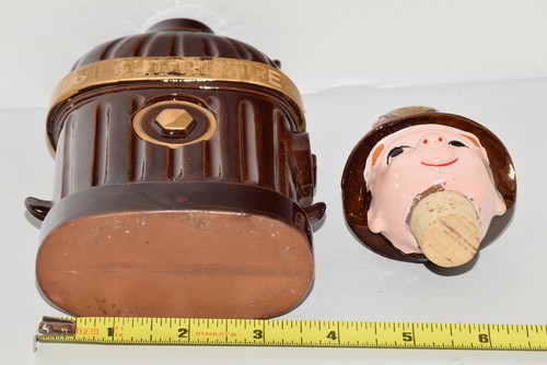 Ceramic Fireman FireHydrant FD Put Out the Fire Decanter Jug Bottle Japan - Imagen 6 de 7