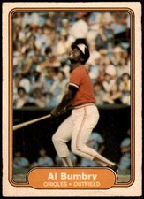Al Bumbry #159 1982 Fleer