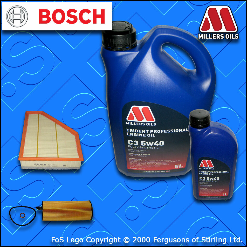 SERVICE KIT BMW 1 SERIES 123D E81 E82 E87 E88 N47 OIL AIR FILTER+OIL (2008-2013)