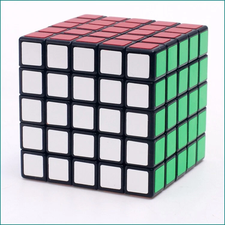Nuevo ShengShou 5x5x5 Velocidad Ultra Suave Cubo Mágico Puzzle Giro 5x5 Negro Foto 3 de 4