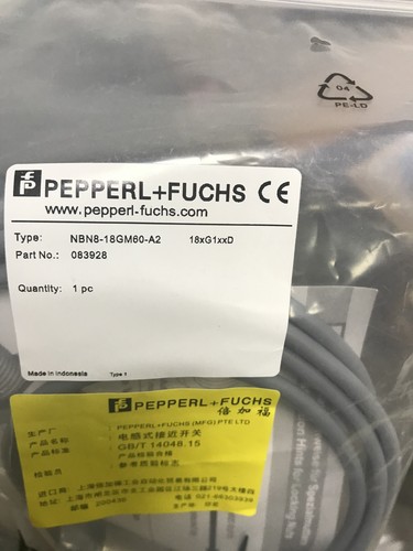 1PC New Pepperl+Fuchs NBN8-18GM60-WO Proximity Switch Expedited Shipping - Picture 1 of 1