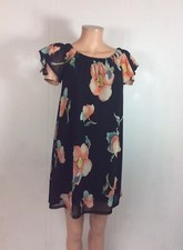 Boho Floral Dress Womens Small