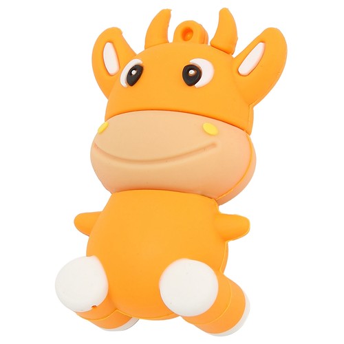 U Disk 3D Cartoon Calf Model Orange USB Storage For 7/8/10/Vista/XP/ TPG - Picture 3 of 34