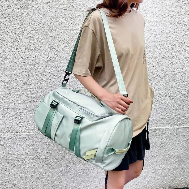 Women s Gym Bag Backpack Duffle Sports Bags Travel Bag Carry