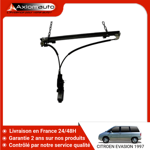 Kit Moteur + Mécanisme Lève-vitre Avant Droit Pour 806, Expert, Evasion, Jumpy - Neuf PARTSLINE