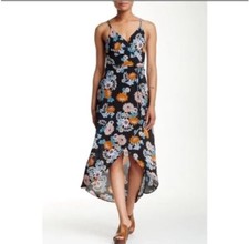 Astr The Label Hi-Low Hem Spring Summer Floral dress