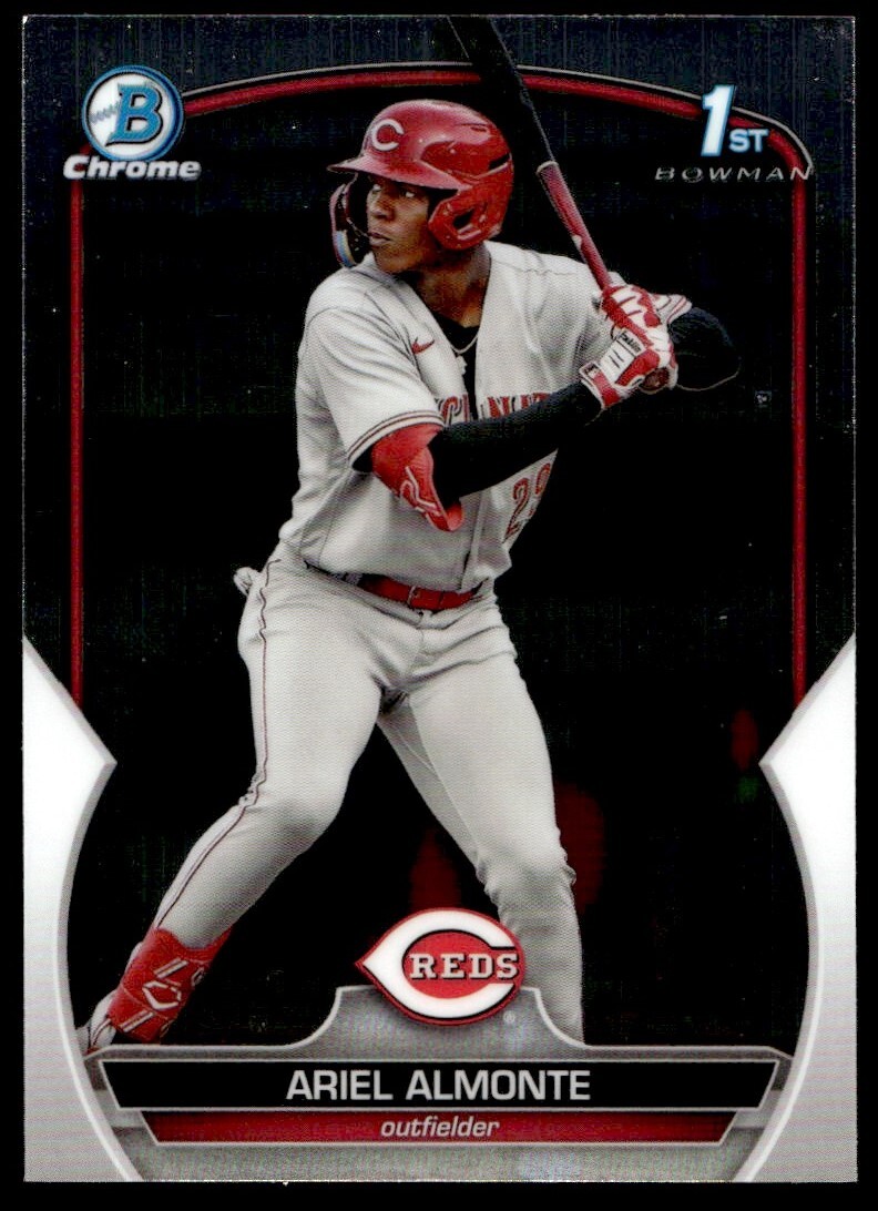 2023 Bowman Chrome Prospects Ariel Almonte G17 Cincinnati Reds #BCP-78