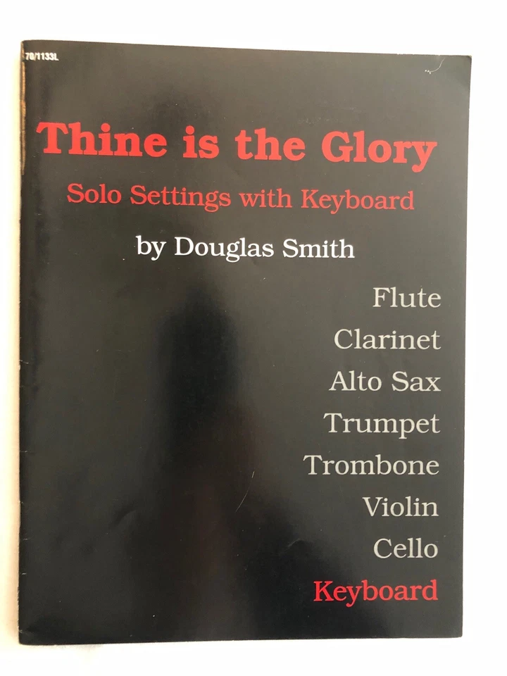 Thine is the Glory: Solo Settings with Keyboard Songbook by Douglas Smith - Image 2 of 4