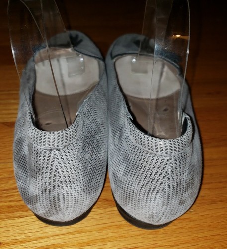 Beautifeel Tassel gray leather loafers Womans Size 39.5 - Picture 4 of 7