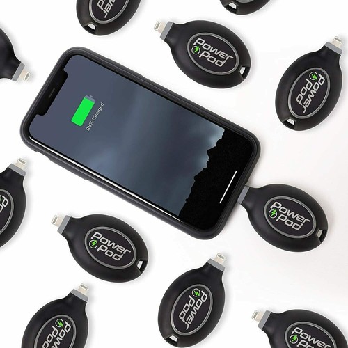 Power Pod Keychain Handy Phone Charger Portable Emergency Battery Saver (USB-C) - Picture 4 of 6