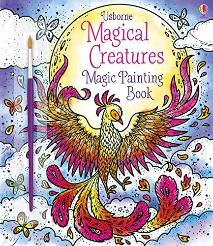Magical Creatures Magic Painting Book-Abigail Wheatley,Elzbieta Jarzabek