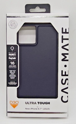 Case-Mate Ultra Tough iPhone 15 Plus 6.7   Black [16ft D3O Impact Protect] 2023