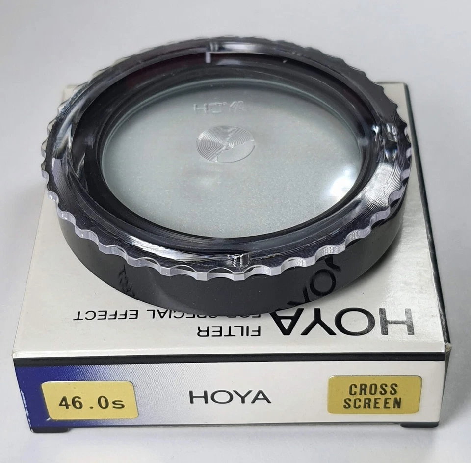 Hoya 46mm CS 4x Cross Screen Star Effect Glass Lens Filter Japan 46 mm B-46CS-GB - Image 3 of 4
