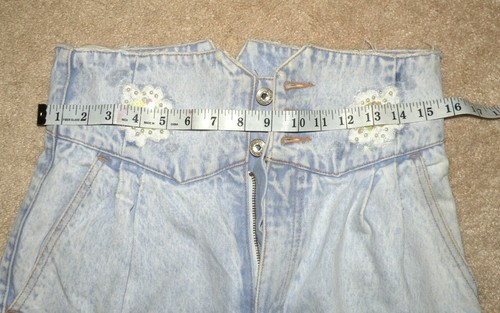 Neu Vintage Damen verzierte Jeansjacke & Jeans passendes Set - Bild 7 von 11