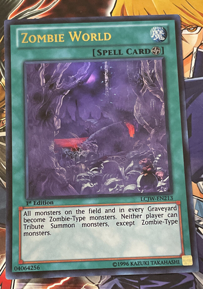 Joey's World Yugioh Yu-Gi-Oh! Dragon Zombie Card - LCJW-EN183 - 1st Edition  Common From Joey's World Legendary Collection LCJW-EN183 Card