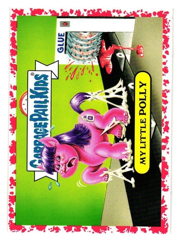 2016 GARBAGE PAIL KIDS SERIES 2 PRIME SLIME TRASHY TV PICK YOUR CARD BLOODY RED - Picture 95 of 323