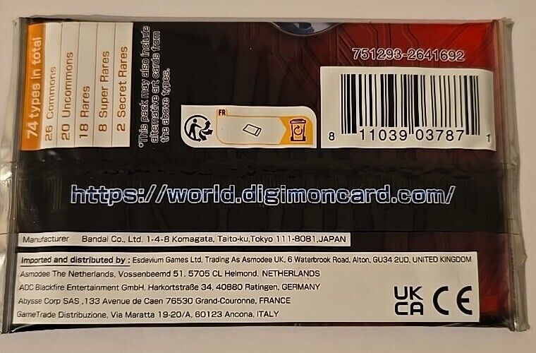 Thumbnail - Digimon Card Game - Draconic Roar Ex-03 - Booster - En - Neu & Ovp