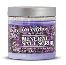 Body Scrub Dead Sea Collection Salt Exfoliating Scrub with Lavender New Sealed