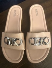 Michael Kors Parker Leather Platform Sandal