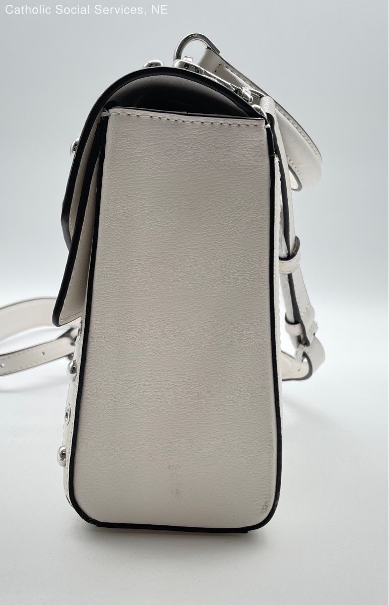 Michael Kors Optic White Satchel handbags AC-1902 T19 - Size