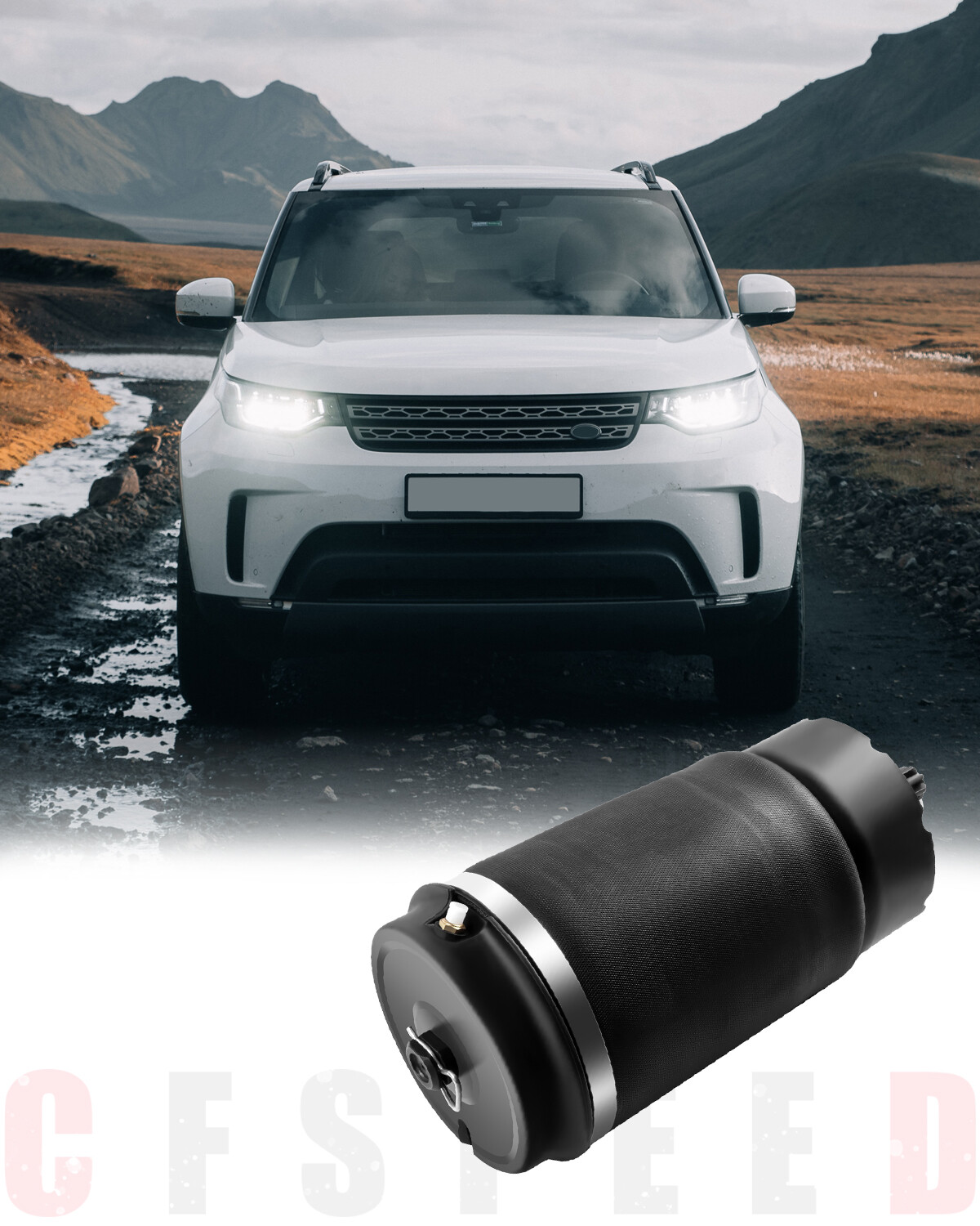 Rear Air Suspension Bag Air Spring For Land Rover Range Rover L322 RKB500082