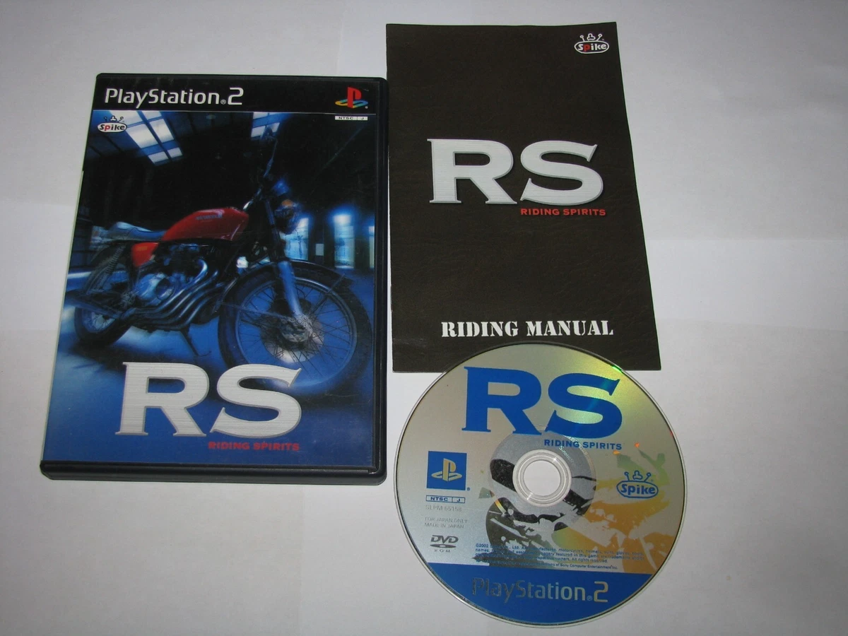 Jogo PS2 RS Riding Spirits - Corrida de Motos Realista