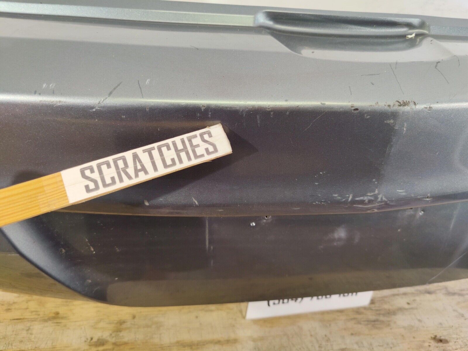 P12 OEM 2012 2013 Mazda 3 I/i Touring Rear Bumper Cover for sale  