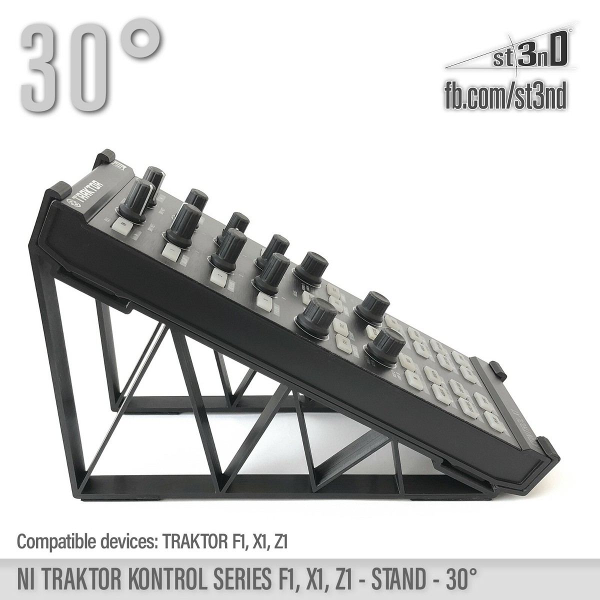 STAND for NATIVE INSTRUMENTS TRAKTOR KONTROL F1 / Z1 STAND for NATIVE INSTRUMENTS TRAKTOR KONTROL F1 / Z1