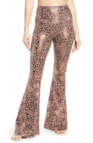 NWT Onzie Flare Bell Bottoms Pant Gold 