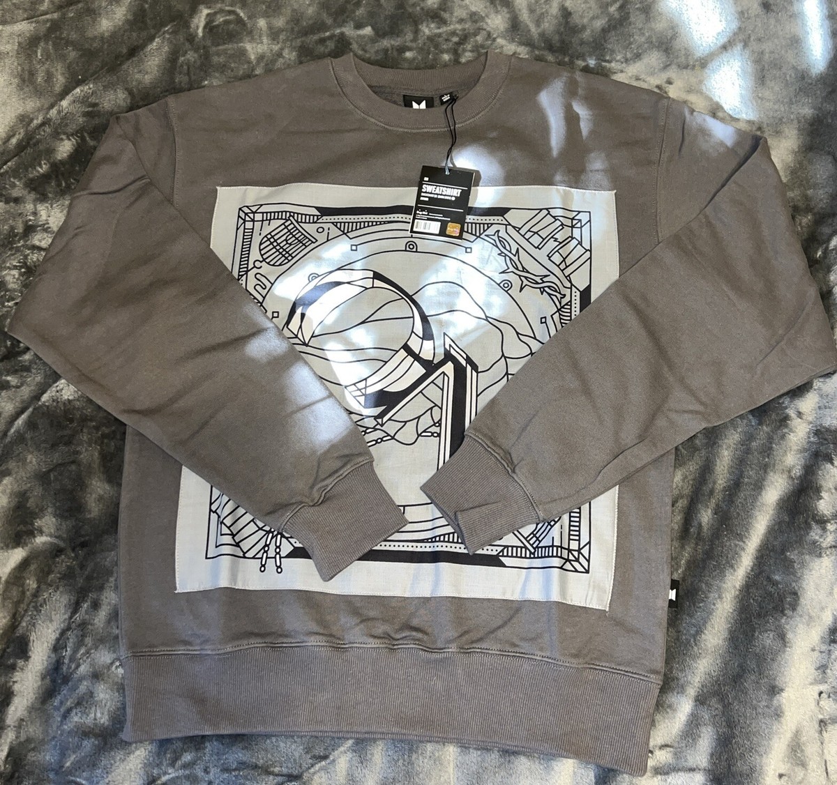 LARGE BTS ON Sweatshirt 03 Dark Grey Big Hit Entertainment 201985