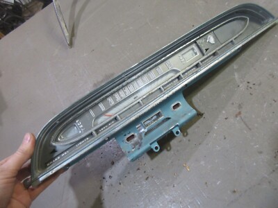 1961 Mercury Meteor 600 interior dash panel speedometer gauge cluster trim
