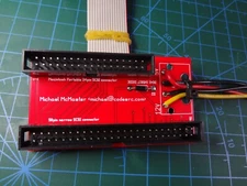 Macintosh Portable 34 pin to 50 pin SCSI adapter - wrks BlueScsi SCSI2sd RaSCSI