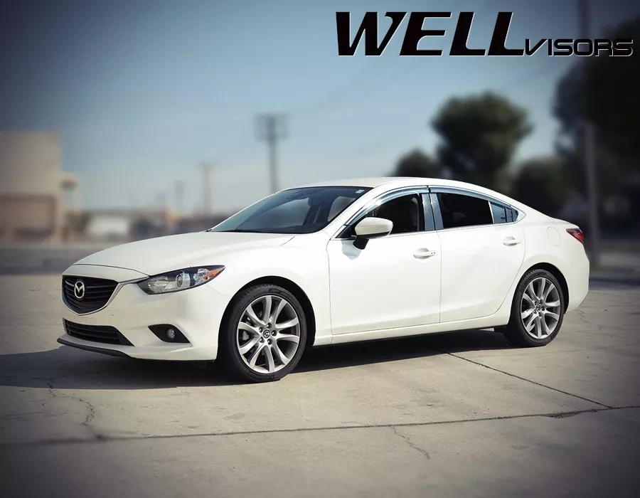 Mazda 6 rain guards outlet