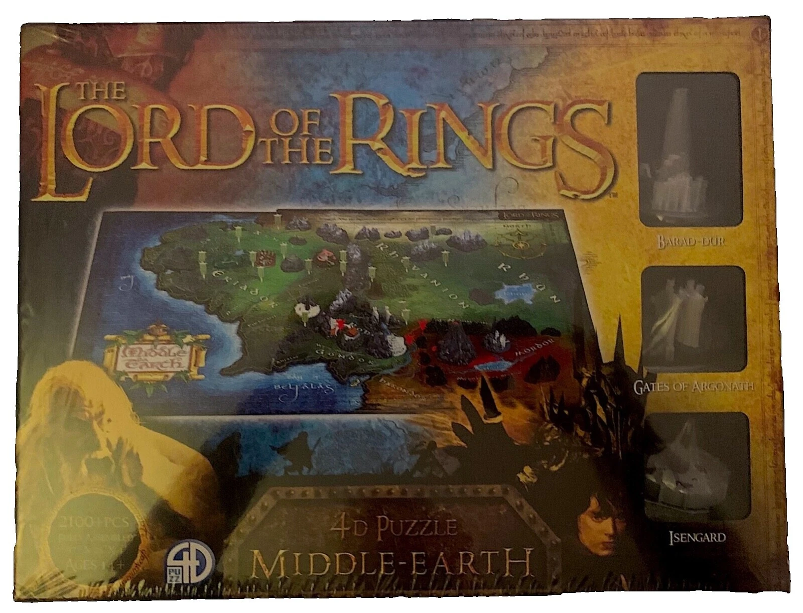 4D Cityscape El Señor de los Anillos juguetes y pasatiempos