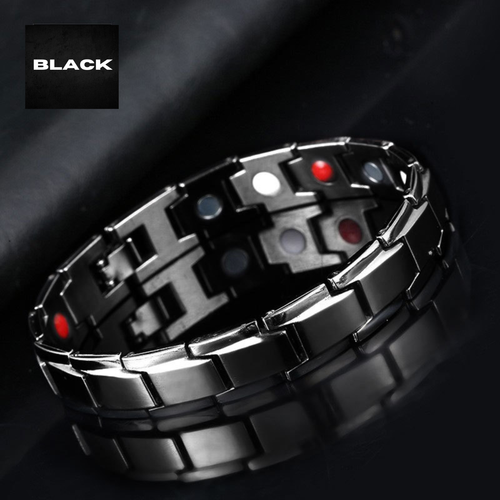 Pulsera Magnética Terapia Pérdida de Peso Artritis Salud Alivio del Dolor Hombres STOCK DEL REINO UNIDO - Imagen 36 de 41