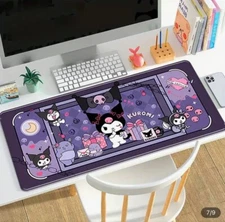 Kuromi Mouse Pad Sanrio Computer Pad Office Accessories School Supplies