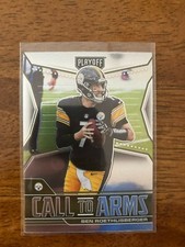 2021 Panini Playoff Football Ben Roethlisberger Call To Arms #CA-BRO Steelers