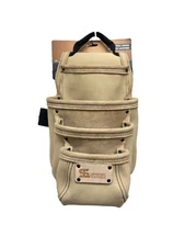 4 Pocket Leather Tool Pouch | Nail Pouch