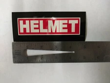 Authentic Original Licensed HELMET BAND  Sticker 2004 SIZE MATTERS