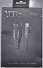 ROCCAT Juke Model ROC-14-111-AM 7.1 Surround Soundcard  Headset Adapter NIB 