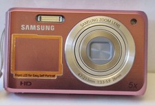 Samsung ST90 Red Digital Camera 5x Zoom 14mp working