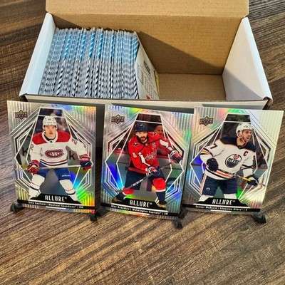 2022-23 Upper Deck Allure Complete Set Veteran Base (#1-100) McDavid, Ovechkin