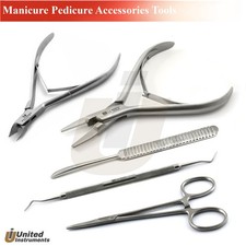 Podiatry Basic Nail Surgery Instruments Toe Nail Removal Cutter Clipper Forceps